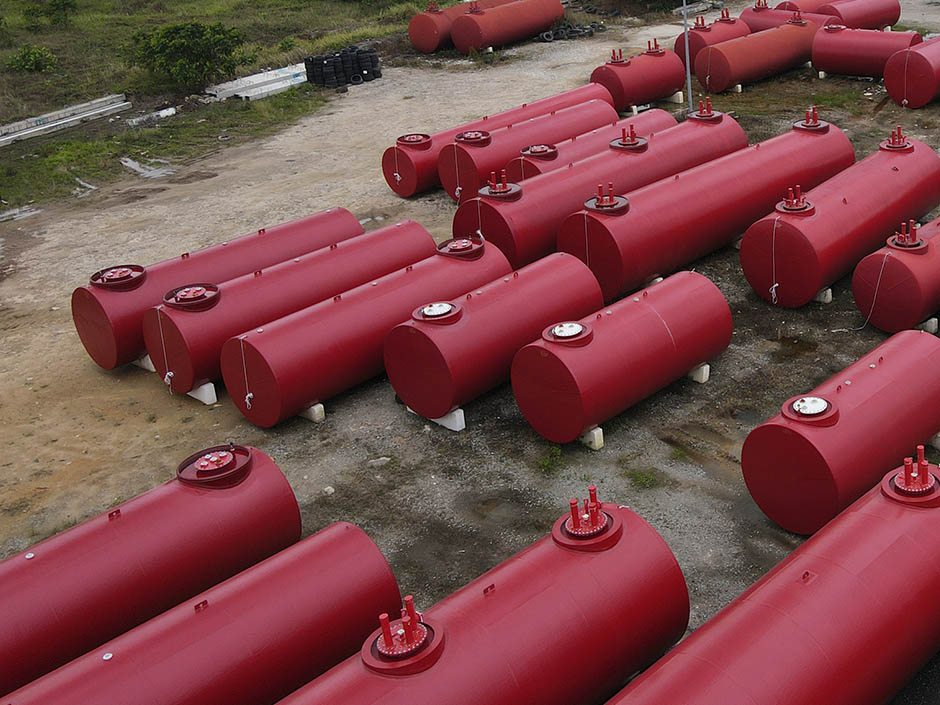 Glasteel II Double Underground Storage Tank